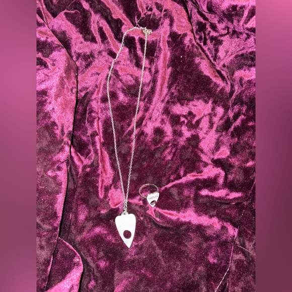 Ouija Necklace & Ring Set - Picture 2 of 2